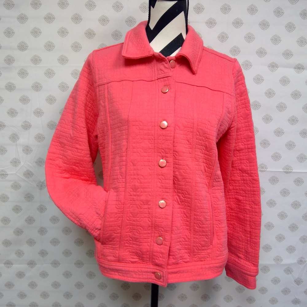 Isaac Mizrahi LIVE soft jacket EUC